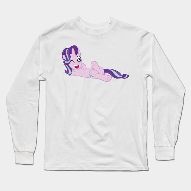 Laid-Back Starlight Glimmer Long Sleeve T-Shirt by Wissle